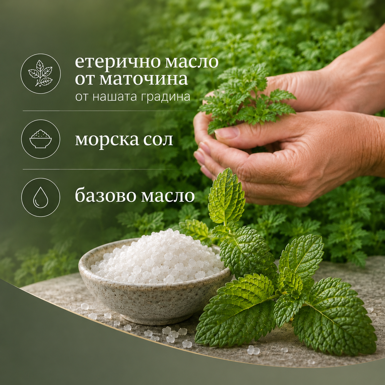 Кайсиев ексфолиант с етерично масло от маточина