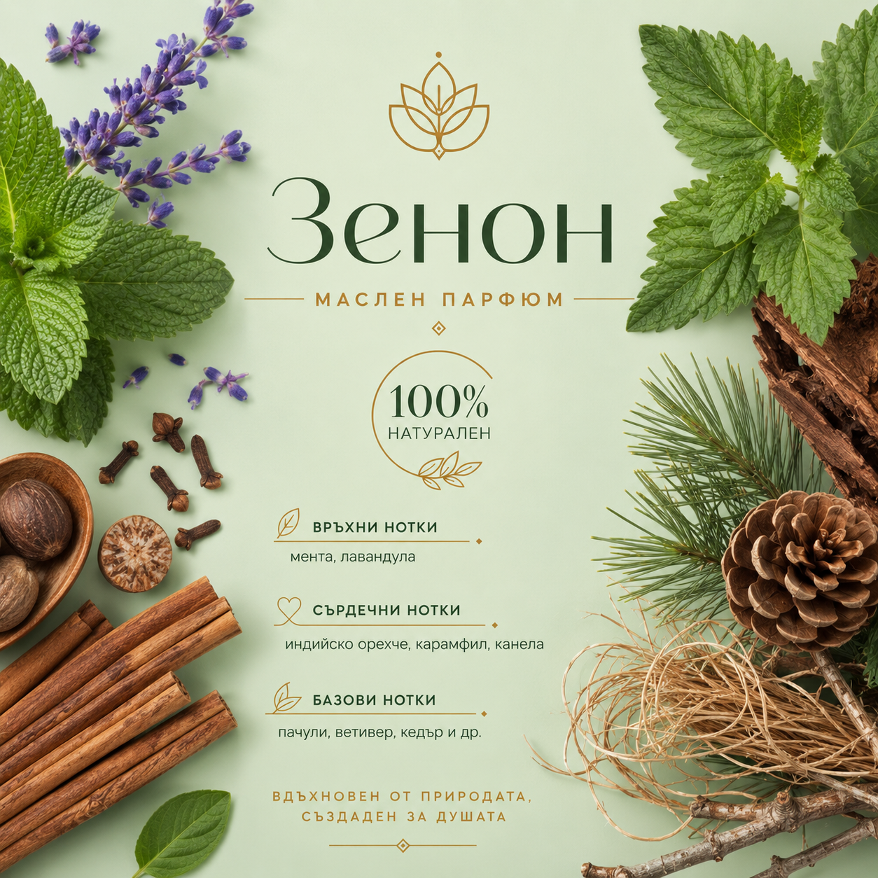 Маслен парфюм "Зенон"